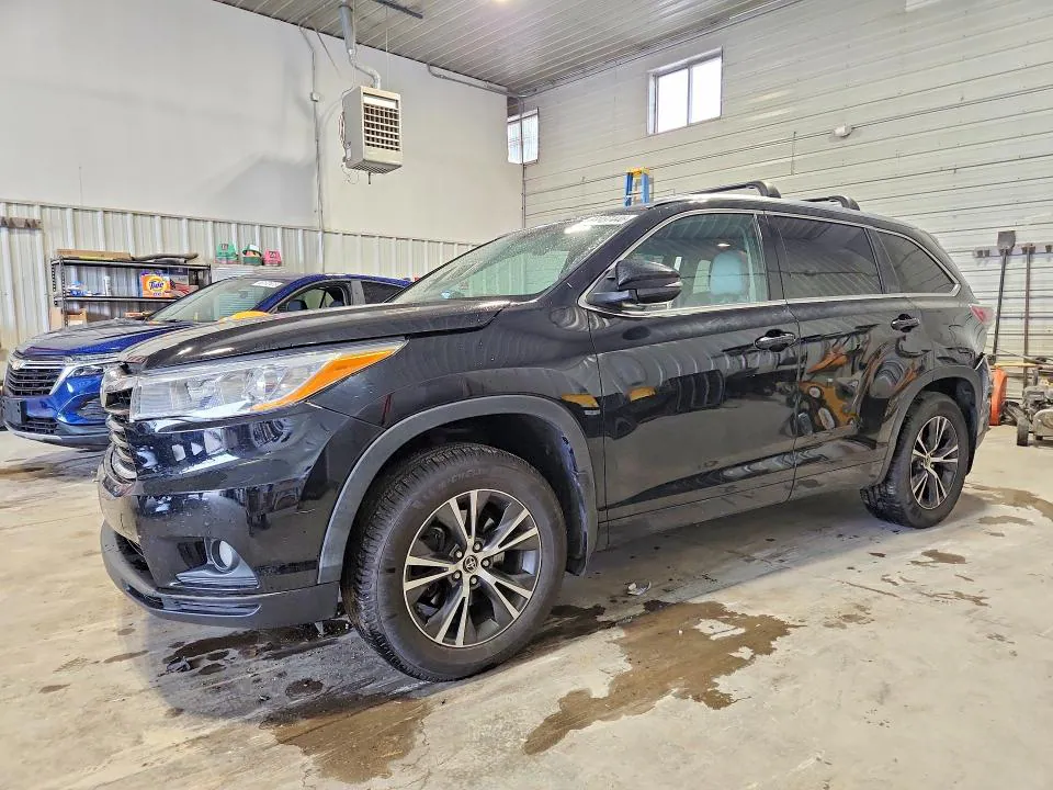 2016 TOYOTA HIGHLANDER VIN 5TDJKRFH7GS227693 фото 1