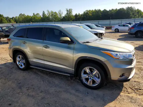 2016 Toyota Highlander Limited VIN 5TDDKRFH7GS310411 фото 4