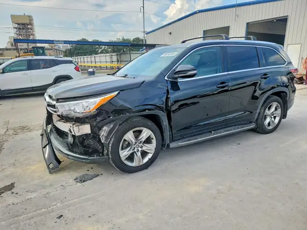 5TDDKRFH7GS269844 — 2016 Toyota Highlander, Передняя часть (Front End), фото до ремонта