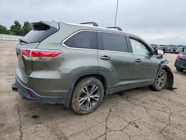 5TDJKRFH7GS327146 — 2016 Toyota Highlander, фото 3 с аукциона Copart 14.10.2026, Передняя часть