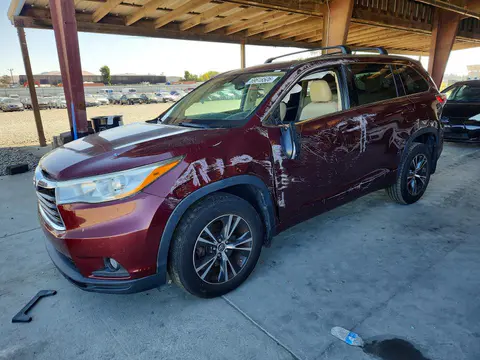 5TDJKRFHXGS327447 — 2016 Toyota Highlander, Опрокидывание (Rollover), фото до ремонта