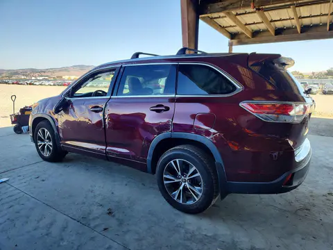 2016 Toyota Highlander VIN 5TDJKRFHXGS327447 фото 2
