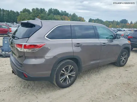 2016 Toyota Highlander Xle VIN 5TDJKRFH7GS291572 фото 3