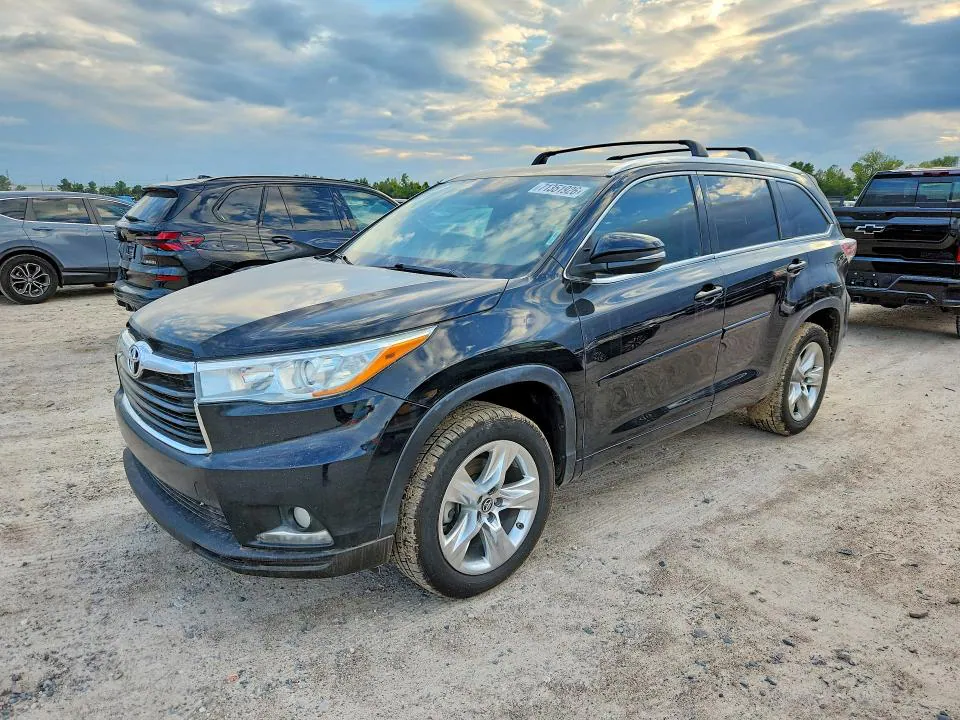 2016 TOYOTA HIGHLANDER VIN 5TDYKRFHXGS187236 фото 1