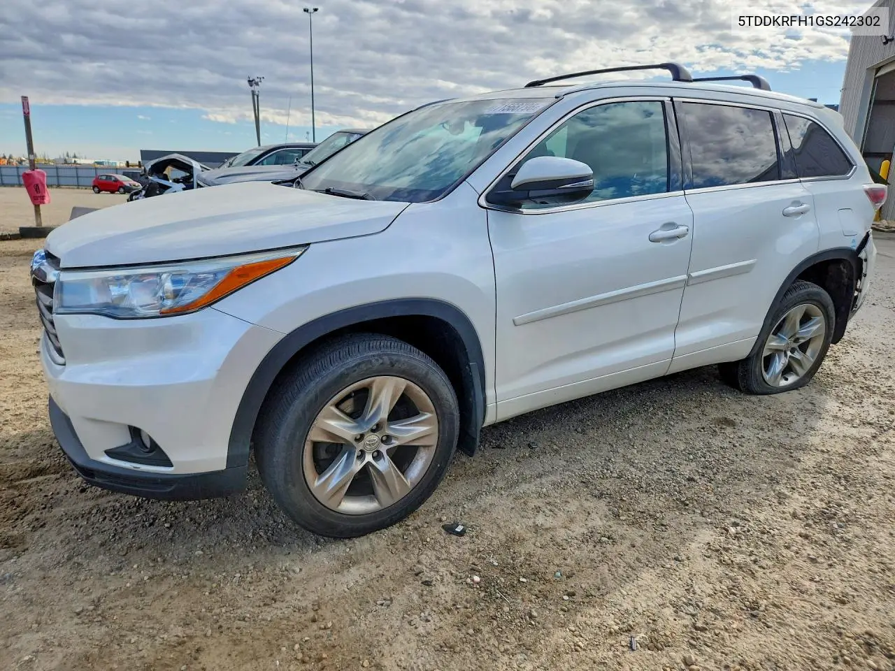 2016 Toyota Highlander Limited VIN 5TDDKRFH1GS242302 фото 1