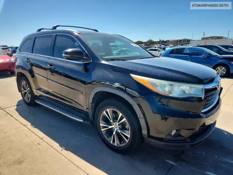 2016 Toyota Highlander Xle VIN 5TDKKRFH0GS135751 фото 4