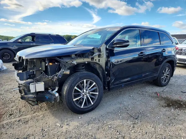 5TDJZRFH5HS371532 — 2017 Toyota Highlander, Передняя часть (Front End), фото до ремонта