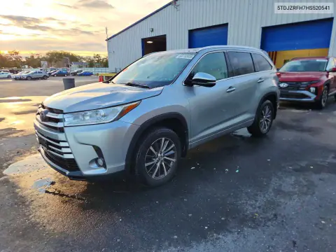 2017 Toyota Highlander Xle VIN 5TDJZRFH7HS520541 фото 1