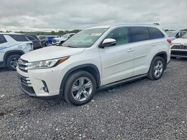 5TDDZRFH1HS469874 — 2017 Toyota Highlander, Град (Hail), фото до ремонта