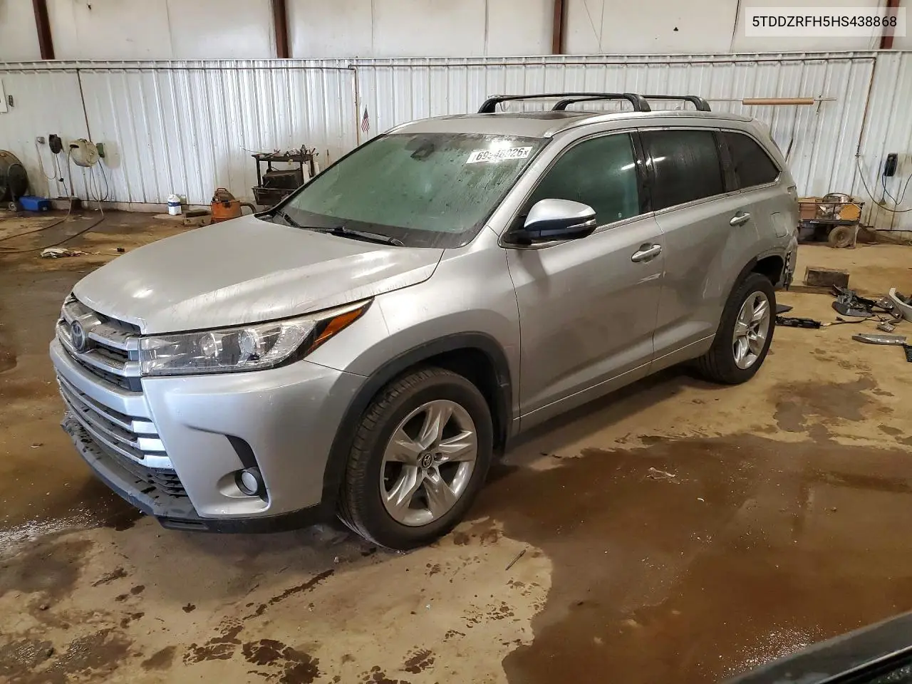 2017 Toyota Highlander Limited VIN 5TDDZRFH5HS438868 фото 1