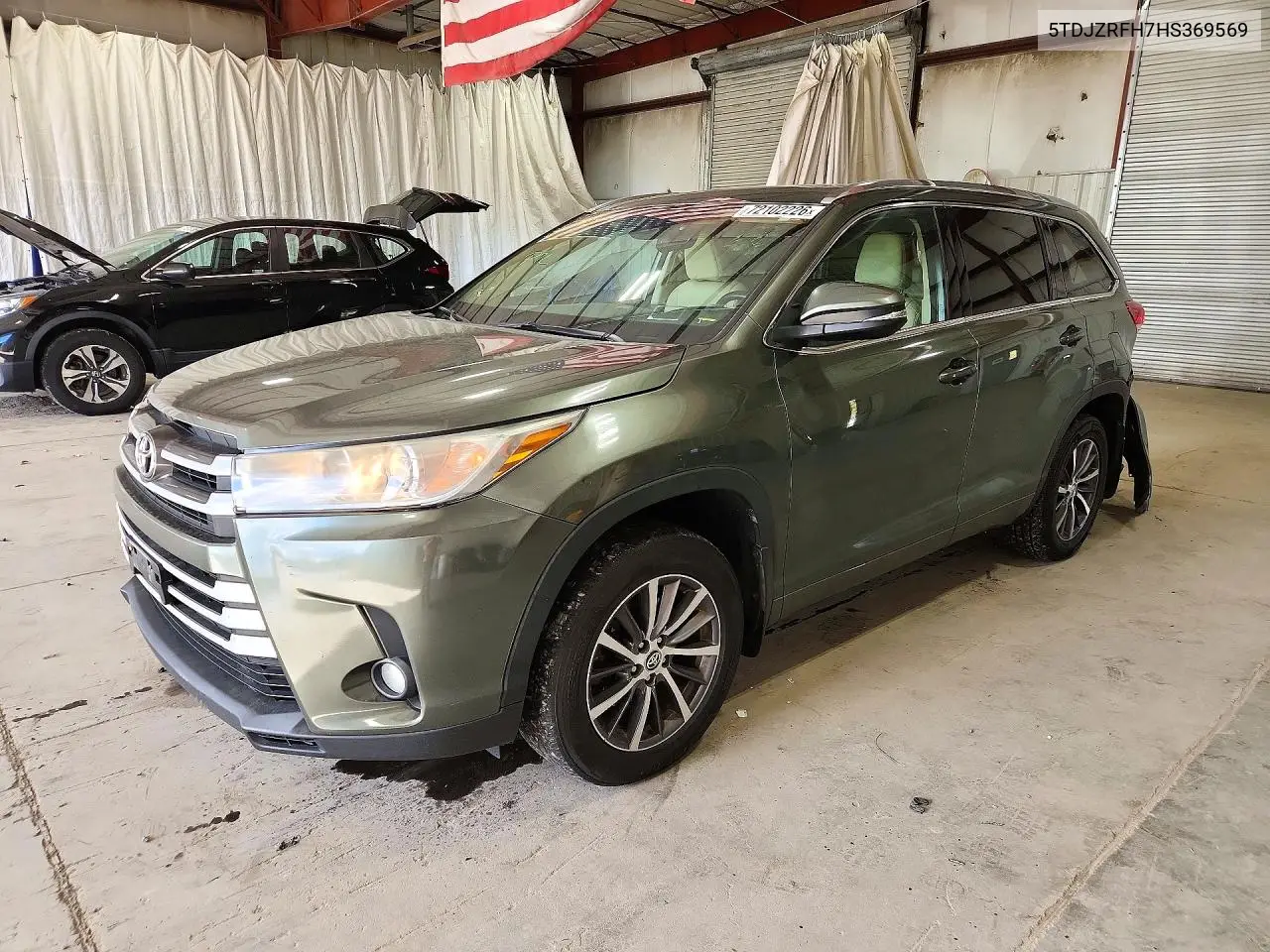 2017 Toyota Highlander Xle VIN 5TDJZRFH7HS369569 фото 1