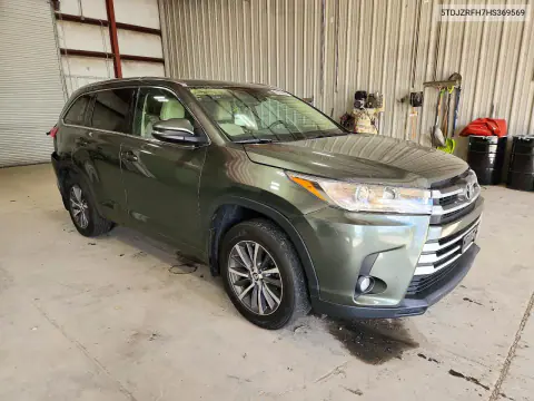 2017 Toyota Highlander Xle VIN 5TDJZRFH7HS369569 фото 4