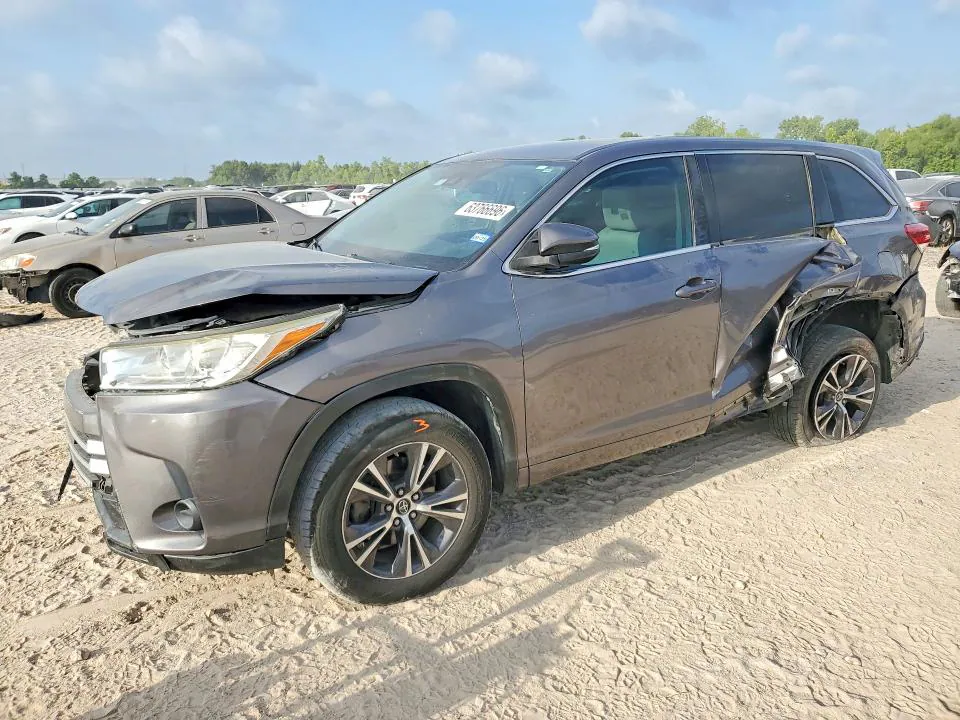 2018 TOYOTA HIGHLANDER VIN 5TDZZRFH8JS245917 фото 1