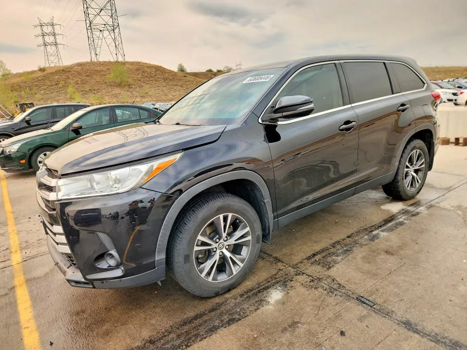 2019 TOYOTA HIGHLANDER VIN 5TDBZRFH7KS722047 фото 1