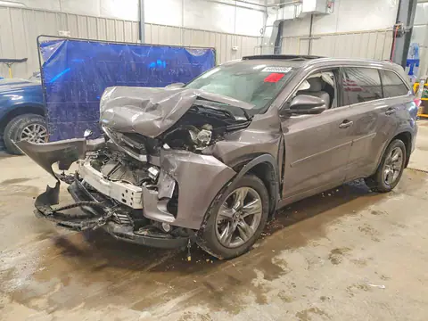 5TDDZRFH0KS991726 — 2019 Toyota Highlander, Передняя часть (Front End), фото до ремонта