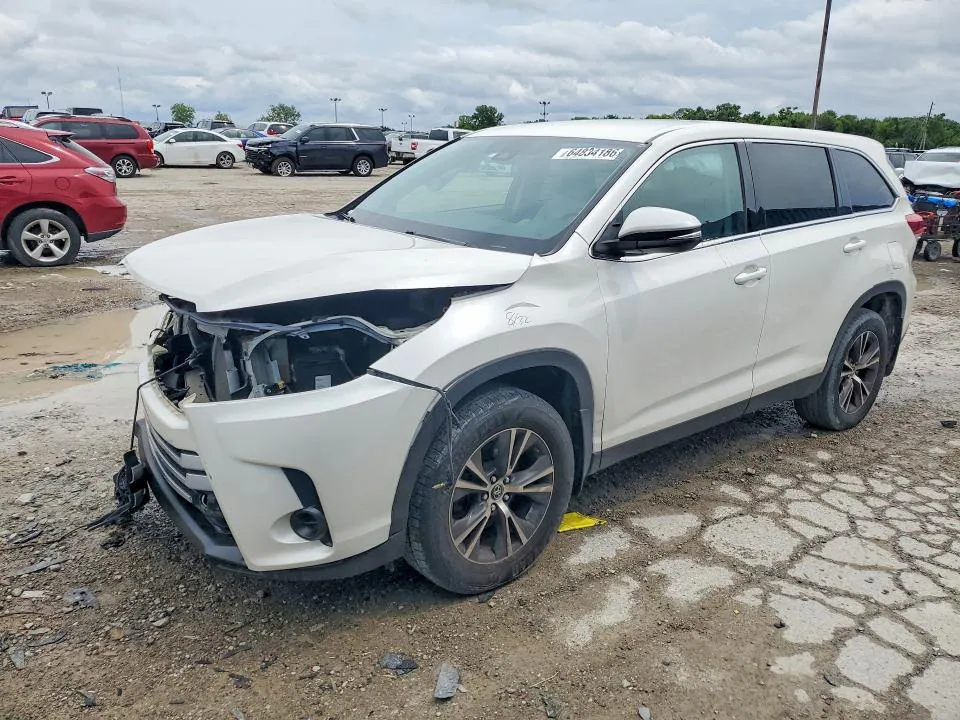 2019 TOYOTA HIGHLANDER VIN 5TDBZRFH4KS922819 фото 1