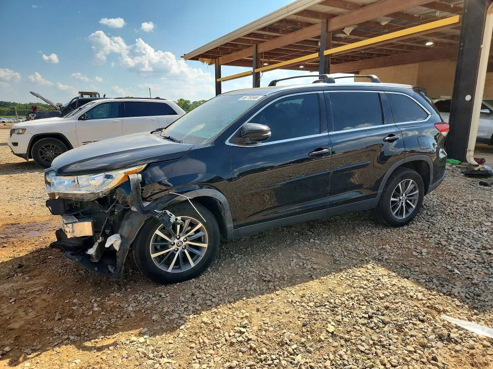 2019 Toyota Highlander VIN 5TDKZRFH9KS318327 фото 1