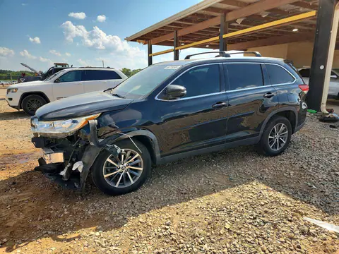 5TDKZRFH9KS318327 — 2019 Toyota Highlander, Передняя часть (Front End), фото до ремонта