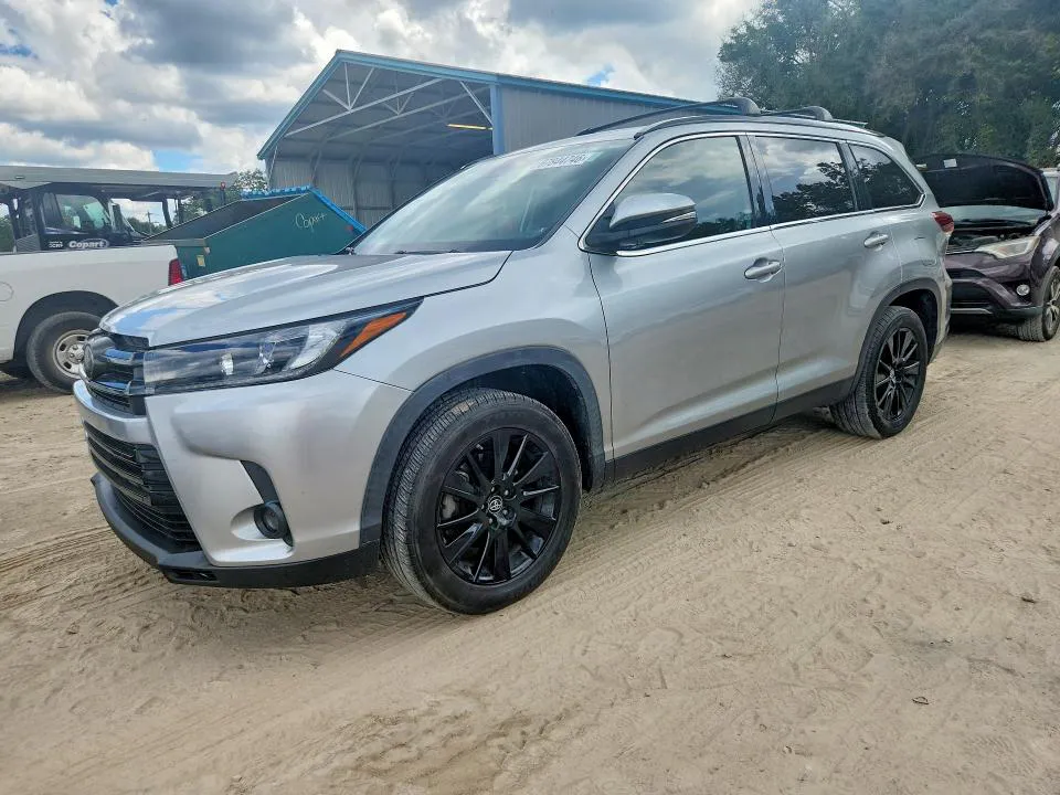2019 TOYOTA HIGHLANDER VIN 5TDKZRFH3KS340226 фото 1