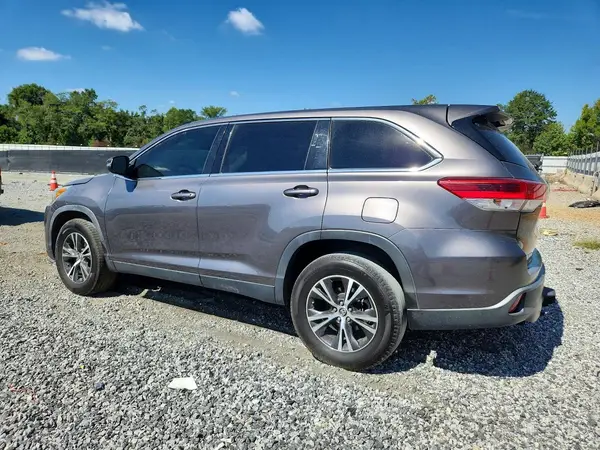 5TDZZRFH0KS361596 — 2019 Toyota Highlander, фото 2 с аукциона Copart 15.10.2026, Мелкие вмятины и царапины