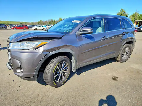 5TDJZRFH8KS566113 — 2019 Toyota Highlander, Передняя часть (Front End), фото до ремонта