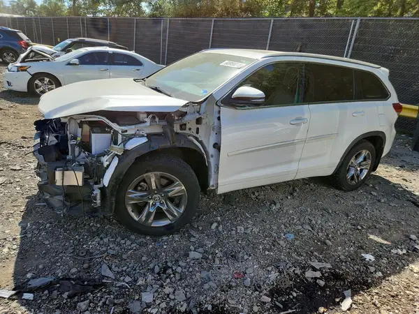 5TDDZRFH3KS711524 — 2019 Toyota Highlander, Передняя часть (Front End), фото до ремонта