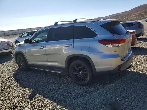 2019 TOYOTA HIGHLANDER VIN 5TDJZRFH7KS956085 фото 2