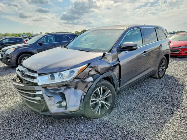 5TDBZRFH7KS983436 — 2019 Toyota Highlander, Передняя часть (Front End), фото до ремонта