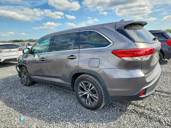 2019 TOYOTA HIGHLANDER VIN 5TDBZRFH7KS983436 фото 2