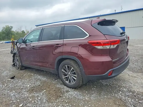 5TDJZRFH4KS730215 — 2019 Toyota Highlander, фото 2 с аукциона Copart 05.10.2026, Передняя часть