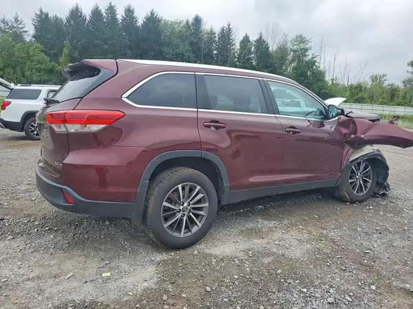 5TDJZRFH4KS730215 — 2019 Toyota Highlander, фото 3 с аукциона Copart 05.10.2026, Передняя часть