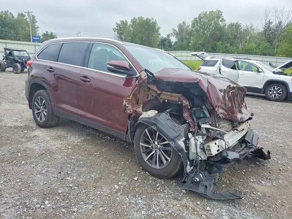 5TDJZRFH4KS730215 — 2019 Toyota Highlander, фото 4 с аукциона Copart 05.10.2026, Передняя часть