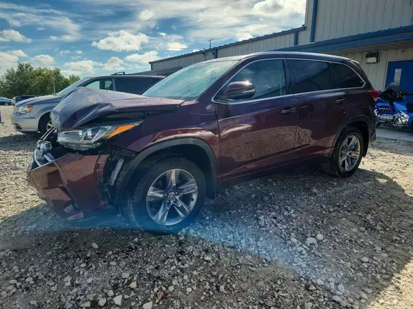 5TDDZRFH5KS980446 — 2019 Toyota Highlander, Передняя часть (Front End), фото до ремонта
