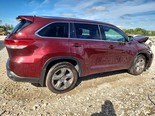 5TDDZRFH5KS980446 — 2019 Toyota Highlander, фото 3 с аукциона Copart, Передняя часть