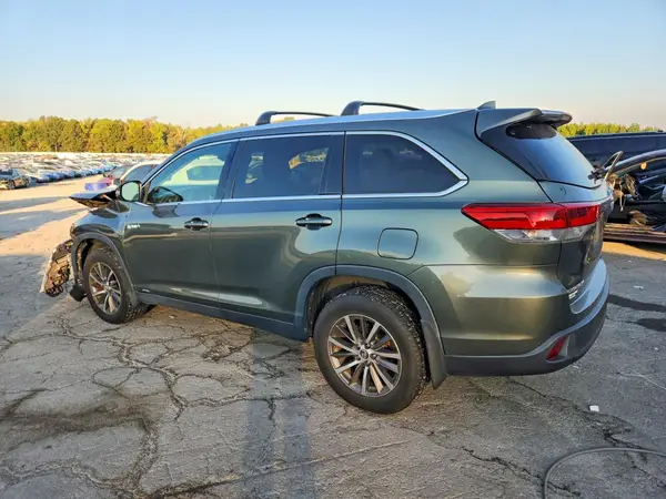 5TDJGRFH2KS055339 — 2019 Toyota Highlander, фото 2 с аукциона Copart 06.10.2026, Передняя часть