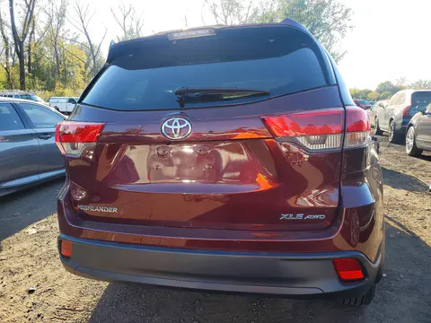 2019 Toyota Highlander Xle VIN 5TDJZRFH5KS737593 фото 6