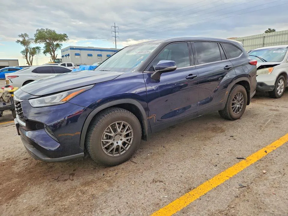 2020 TOYOTA HIGHLANDER VIN 5TDCZRBH1LS037005 фото 1