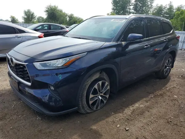 5TDGZRBH4LS515936 — 2020 Toyota Highlander, Вандализм (Vandalism), фото до ремонта