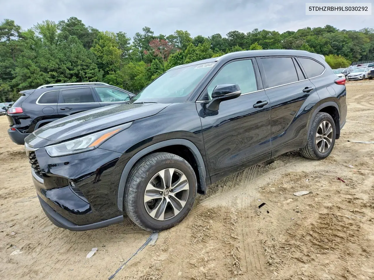 2020 Toyota Highlander Xle VIN 5TDHZRBH9LS030292 фото 1