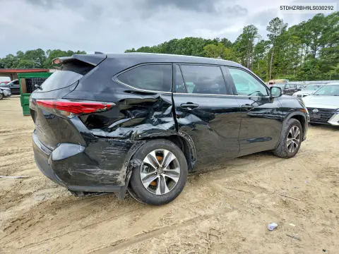 2020 Toyota Highlander Xle VIN 5TDHZRBH9LS030292 фото 3