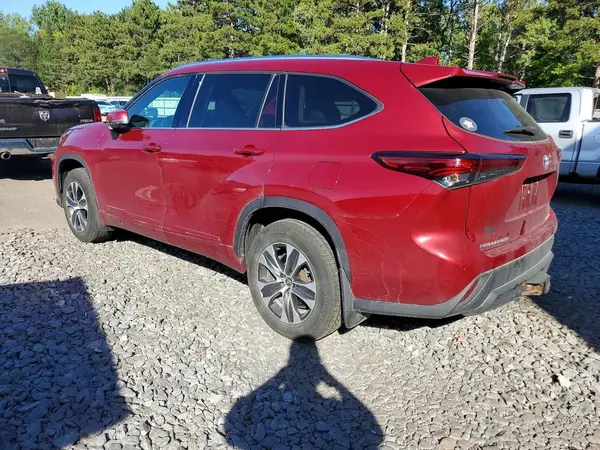 5TDGZRBH1LS039578 — 2020 Toyota Highlander, фото 2 с аукциона Copart, Боковая часть
