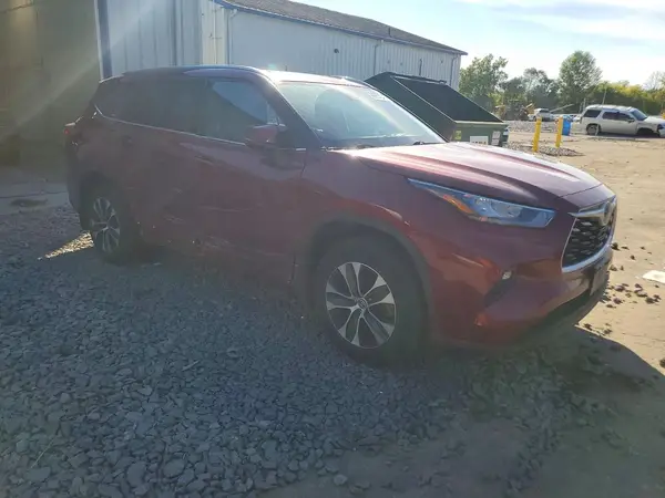 5TDGZRBH1LS039578 — 2020 Toyota Highlander, фото 4 с аукциона Copart, Боковая часть