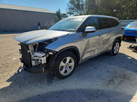 5TDZZRAHXLS502263 — 2020 Toyota Highlander, Боковая часть (Side), фото до ремонта
