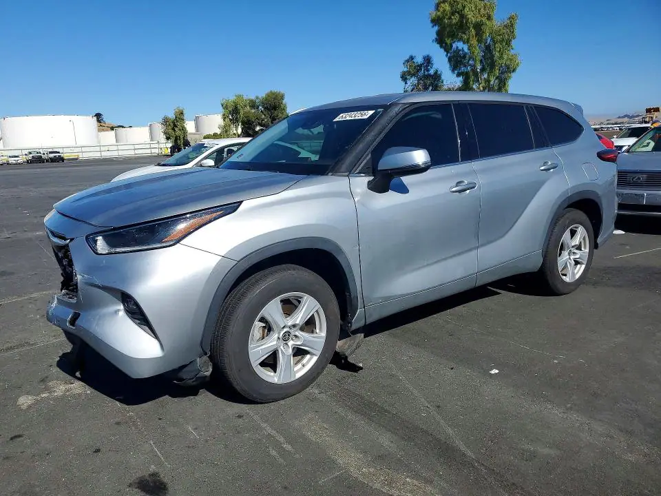 5TDZZRAH0MS081249 Toyota Highlander 2021 — повреждение Передняя часть, фото до ремонта