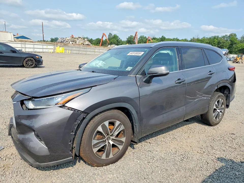2021 TOYOTA HIGHLANDER VIN 5TDGZRBHXMS543290 фото 1