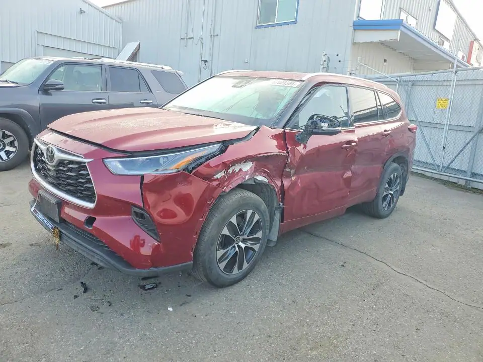 2021 Toyota Highlander VIN 5TDGZRBHXMS547257 фото 1