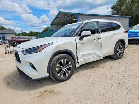 5TDGARAH2MS505559 — 2021 Toyota Highlander, Боковая часть (Side), фото до ремонта