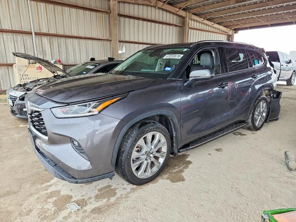 2021 TOYOTA HIGHLANDER VIN 5TDDZRBH9MS121417 фото 1