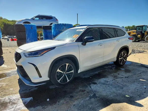 5TDJZRBH7MS115862 — 2021 Toyota Highlander, Подтопление (Water/Flood), фото до ремонта
