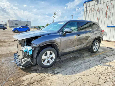 5TDBZRBH6MS555477 — 2021 Toyota Highlander, Передняя часть (Front End), фото до ремонта